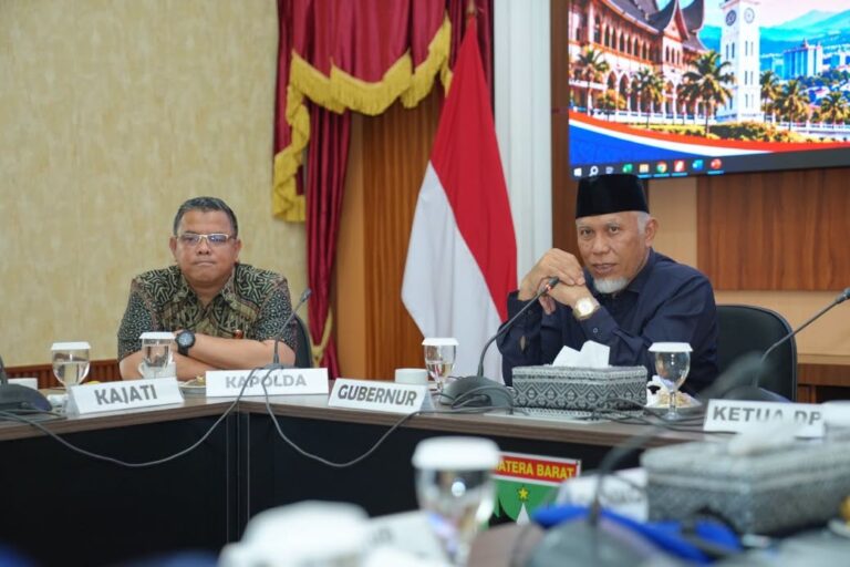 Gubernur Mahyeldi Dorong Sinergi Pemetaan Distribusi dan Penguatan Rehabilitasi Narkoba di Sumbar