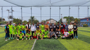 Serunya Laga Persahabatan PKS dan PWI Sumbar: Dari Lapangan Mini Soccer Memupuk Sinergi Positif