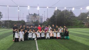 KETUA DPW PKS SUMBAR ULYADI HADIRI LAGA PERSAHABATAN MINI SOCCER GEMA KEADILAN UNTUK PERERAT SILATURAHMI